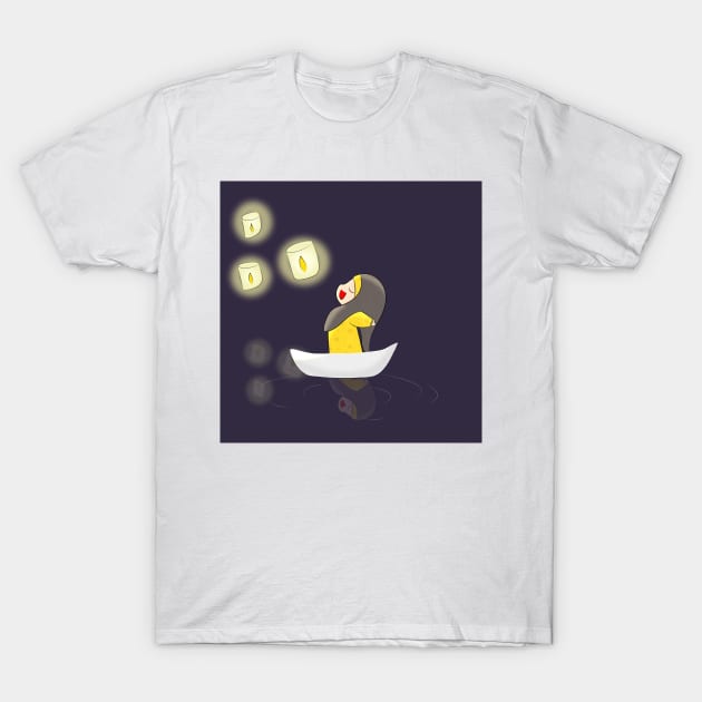 candle T-Shirt by Monument 7